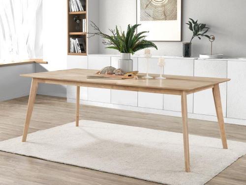 Natural Hardwood 8 Seater Dining Table