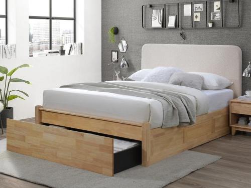 Hideaway Hardwood Queen Size Bed with Storage