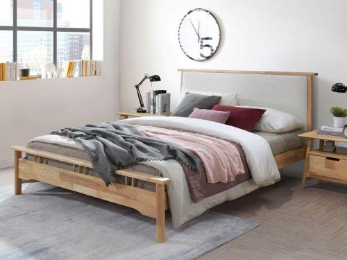 Oslo Hardwood Queen Bed Frame
