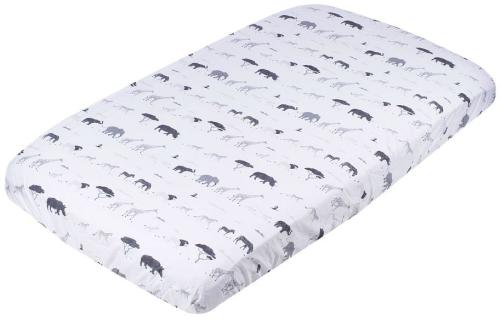 4Baby Bass Fitted Sheet Zebra Crossing 2 Pack