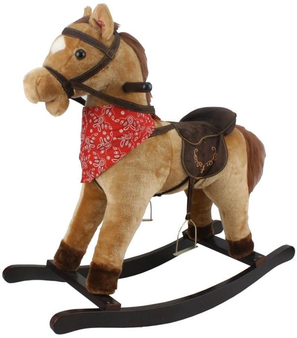 Babylo Rocking Horse With Sound Horse Tan