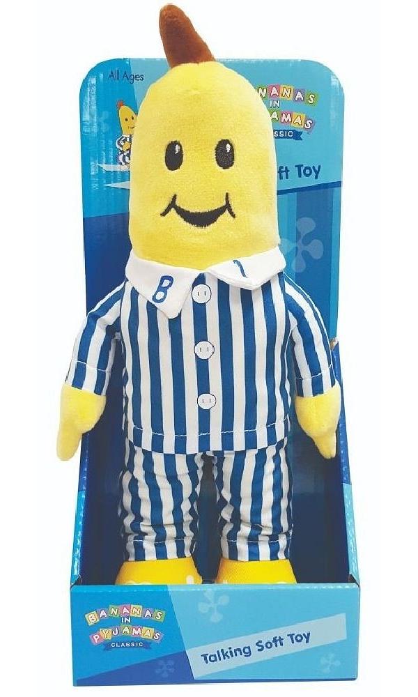 Bananas In Pyjamas Classic Talking Plush 30cm Assorted