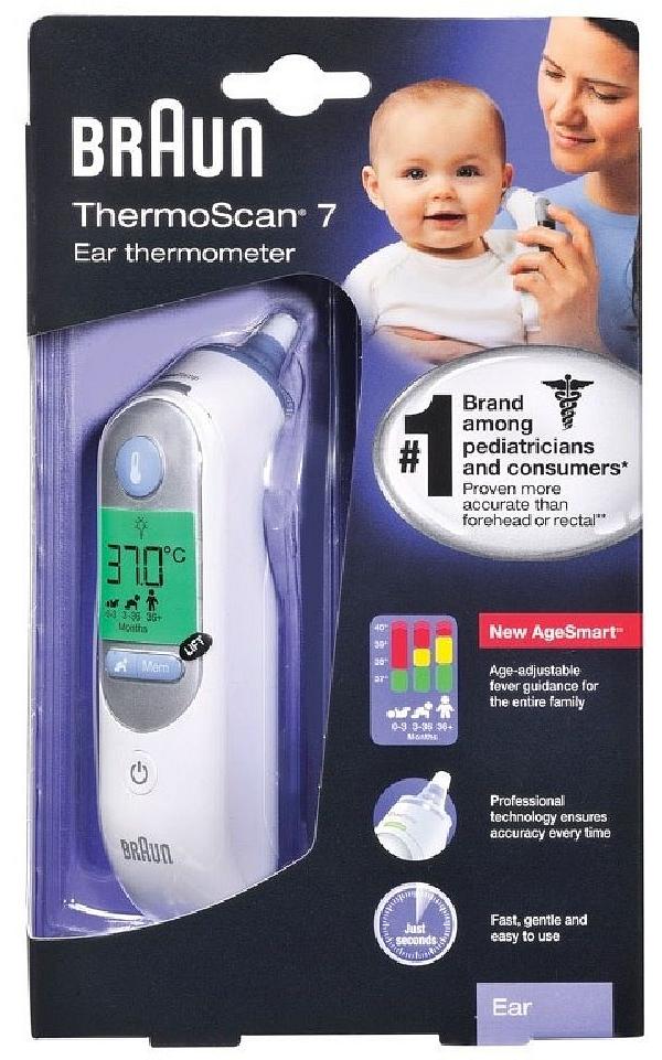 Braun Thermoscan 7 Ear Thermometer 6520