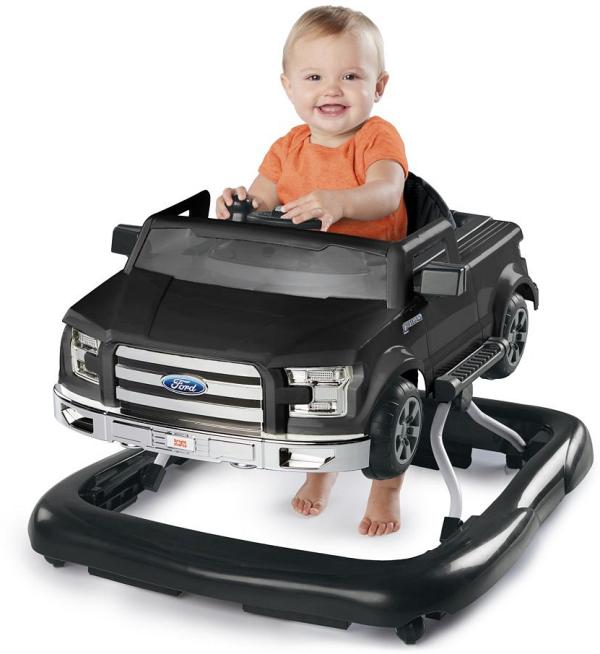 Bright Starts Ford F-150 Ways To Play 4-In-1 Walker Agate Black