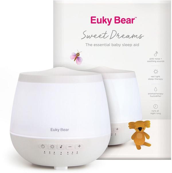 Euky Bear Sweet Dreams Sleep Aid - Diffuser and Nightlight