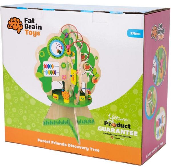 Fat Brain Wooden Forest Friends Discovery Tree