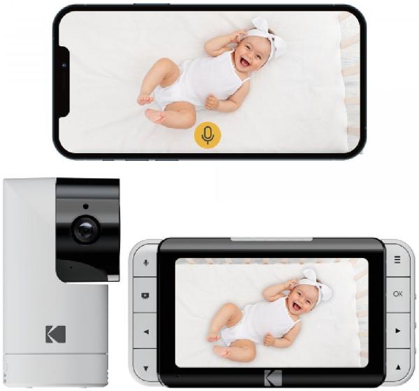 KODAK 5 WIFI Audio & Video Baby Monitor With Remote Access C525P