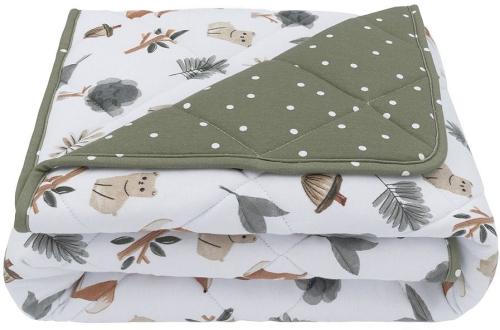 Living Textiles Reversible Cot Comforter Forest Retreat