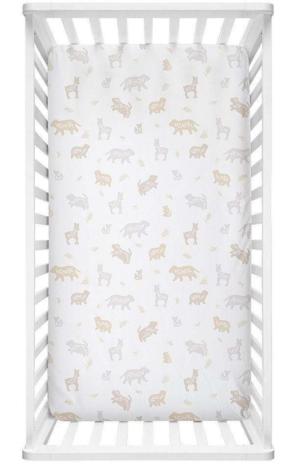 Lolli Living Bosco Bear Cot Fitted Sheet