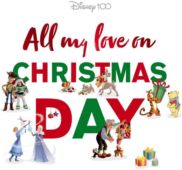 Disney All My Love On Christmas Day (Disney 100 Edition)