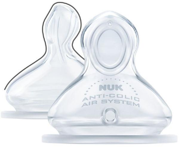 NUK First Choice Plus Teat - 0-6 Months - Small - 2 Pack