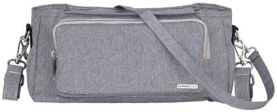 Outlook Baby Pram Caddy With Shoulder Strap Grey Melange