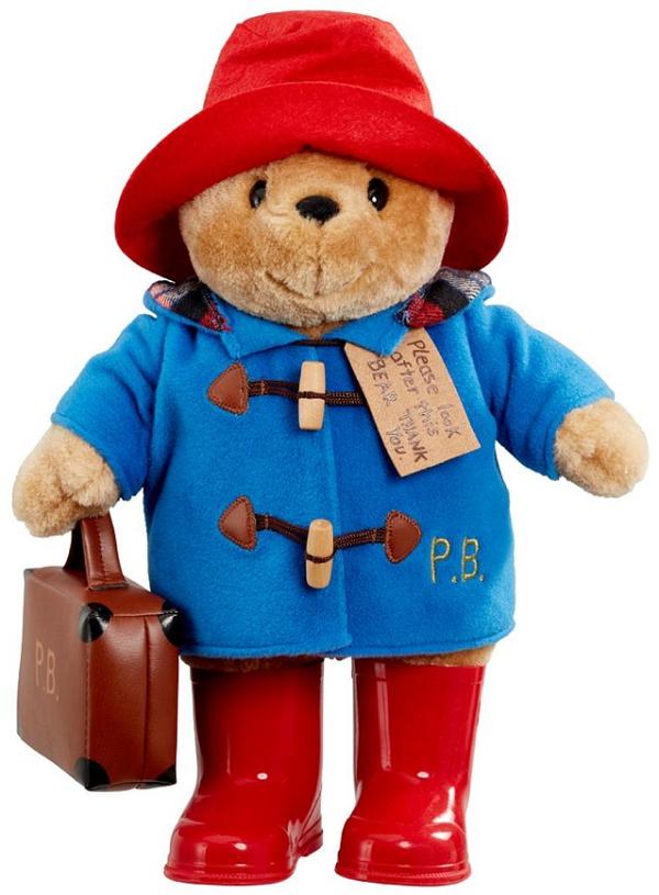 Paddington Bear Paddington With Boots Embroidered Coat & Suitcase