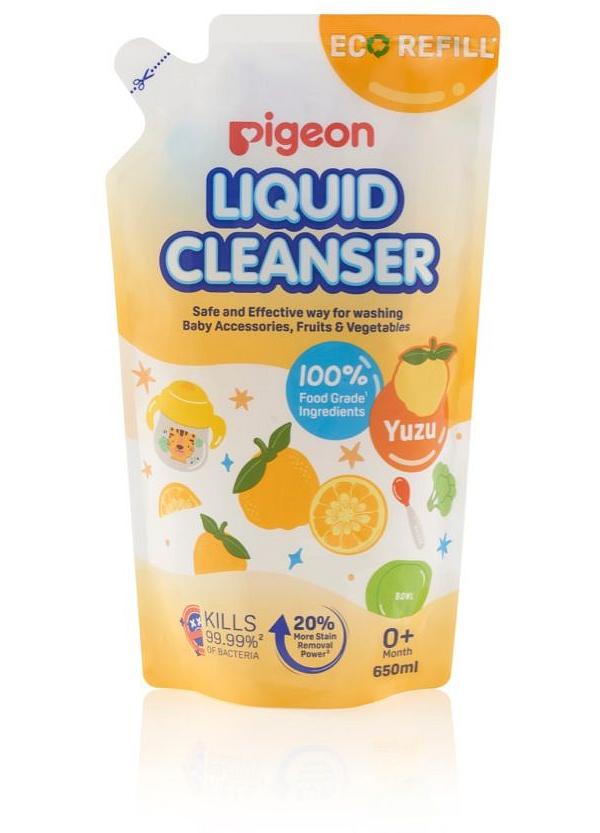Pigeon Liquid Cleanser Yuzu Refill 650Ml