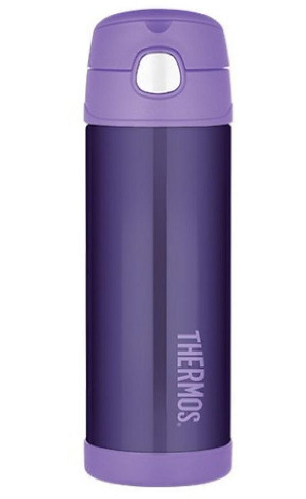 Thermos Funtainer Bottle Insulated Purple 470ML