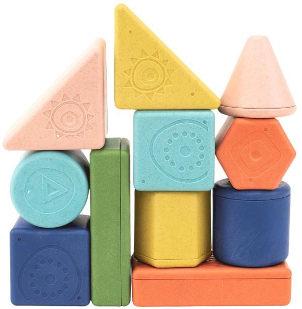 Tiger Tribe Rattle And Stack Blocks 11 Piece Starter Pack