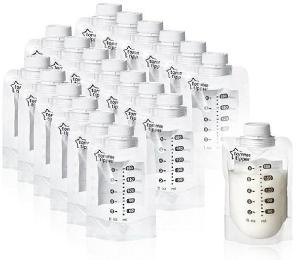 Tommee Tippee Closer To Nature Express & Go Pouches - 20 Pack