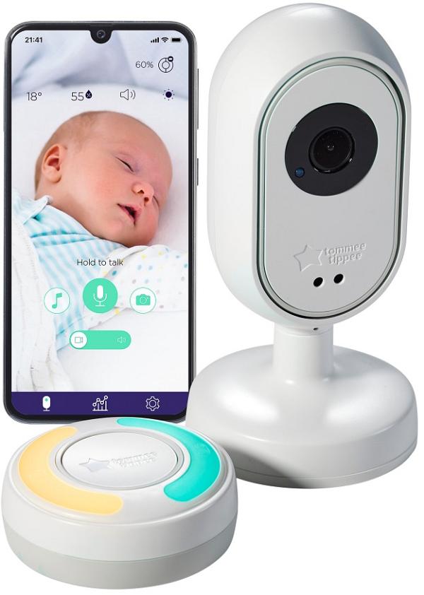 Tommee Tippee Dreamsense Smart Baby Monitor With Intelligent Parent Pod