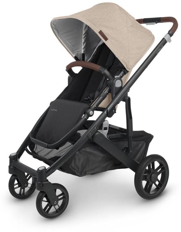 Uppababy Cruz V2 Pram - Oat Melange/Carbon (Liam)