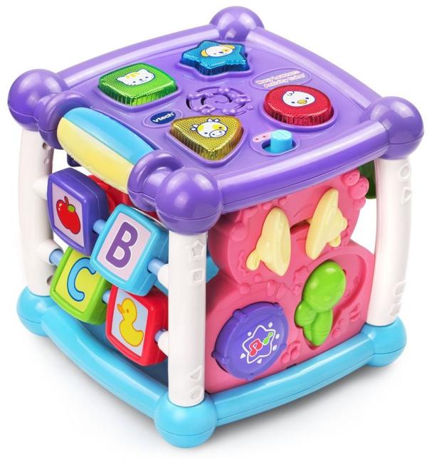 Vtech Baby Turn & Learn Cube Pink