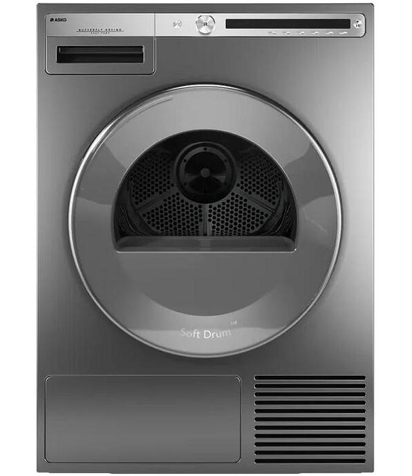 ASKO 8kg Logic Heat Pump Dryer - Dark Stainless