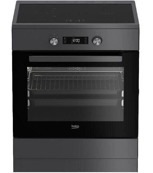 Beko 60cm Pyrolytic Induction Freestanding Cooker - Anthracite