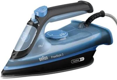 Braun Freestyle 3 Steam Iron - Black/Blue