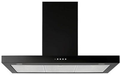 Falcon 90cm Infusion Canopy Rangehood - Black