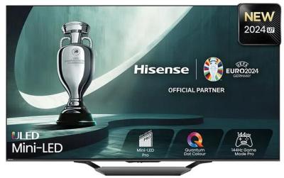 Hisense 55 Inch U7NAU ULED Mini-LED 4K Smart TV [2024]