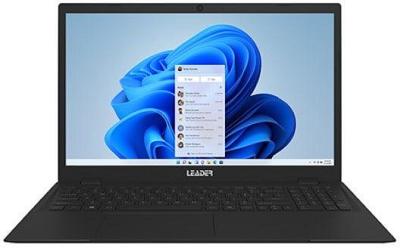 Leader FHD 15-inch N4000 Intel 4GB/128GB SSD Laptop - Black