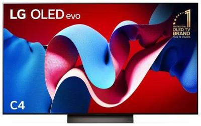 LG 55-Inch OLED Evo C4 4K UHD Smart TV (2024)