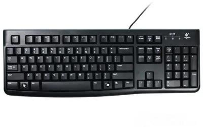 Logitech USB Wired Keyboard - Black