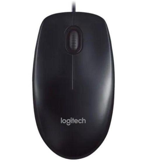 Logitech USB Wired Mouse - Black