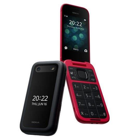 Nokia 2660 4G Flip Phone - Red