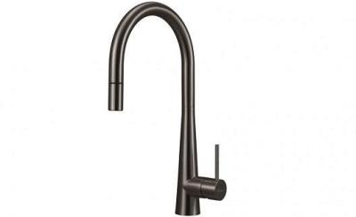 Oliveri Essente Goose Neck Mixer Tap - Gunmetal