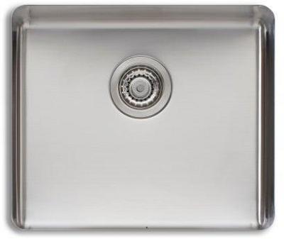 Oliveri Sonetto Single Bowl Sink - Brushed Stainless Steel