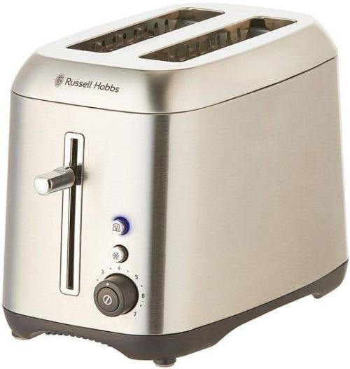 Russell Hobbs Carlton 2 Slice Toaster - Brushed