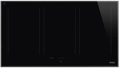 Smeg 90cm Flex Zone Induction Cooktop - Black