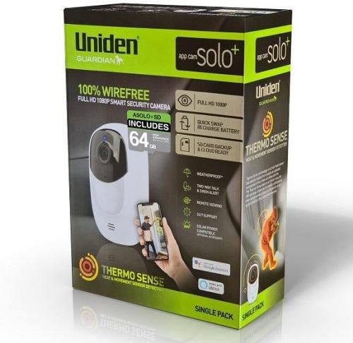 Uniden 1080P Camera + 64GB SD