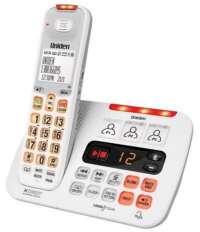 Uniden Sight & Sound Enhanced Cordless Telephone - Single