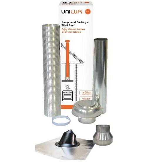 Unilux Universal Rangehood Ducting for Tiled Roofs