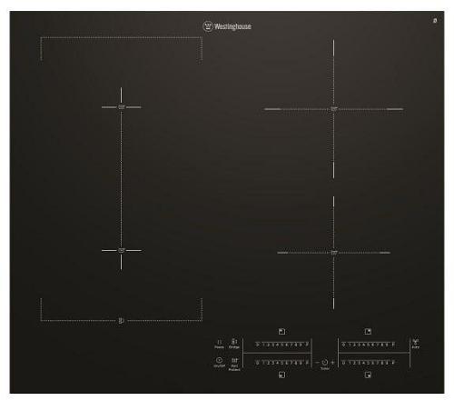 Westinghouse 60cm 4-Zone Induction Cooktop