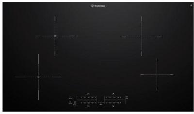 Westinghouse 90cm 4 Zone Induction Hob2Hood Cooktop