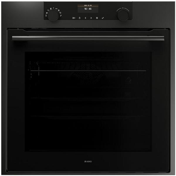 Asko 60cm Pyrolytic Craft Built-In Oven Graphite Black OP8664A1