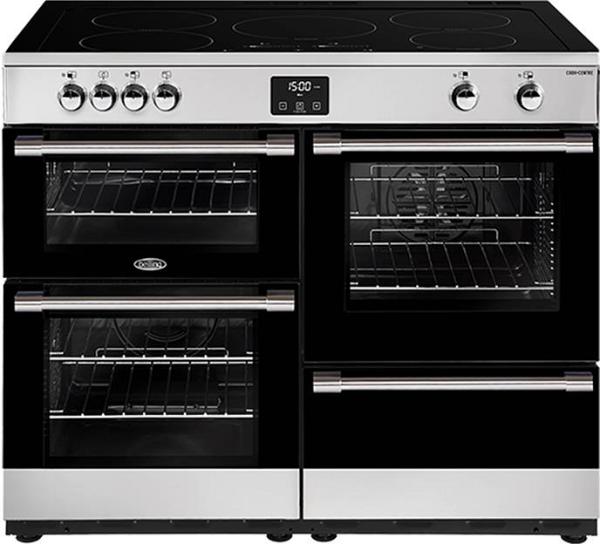 Belling CookCentre Deluxe 110cm Induction Range Cooker - Stainless Steel BCC1100ISS