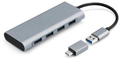 BLE USB- A Hub Adapter - 4 in1 with Type-C Connector BL-4IN1PHUB722