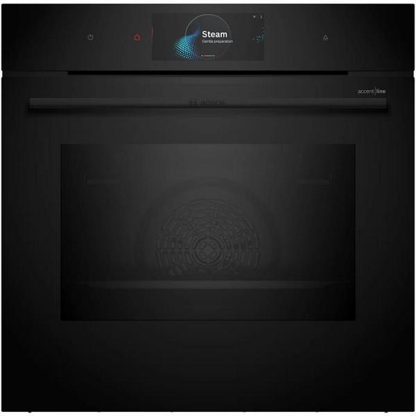 Bosch Series 8 Built-in oven with steam function 60 x 60 cm Black HSG958DB1A