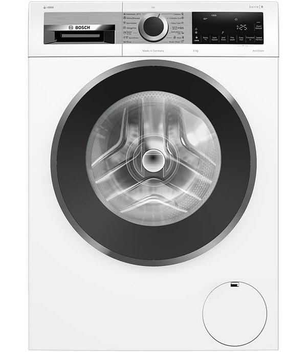 Bosch Series 8 Washing Machine, Front Loader 9 kg 1400 rpm WGG244A0AU