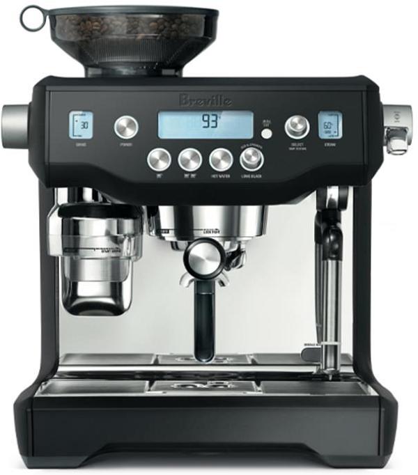 Breville the Oracle® Black Truffle Manual Espresso Machine BES980BTR