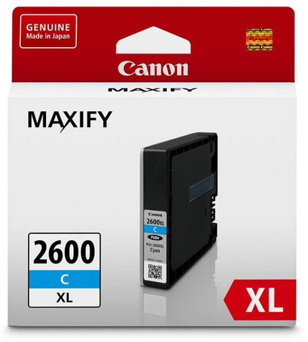 Canon Maxify Cyan XL Ink Cartridge PGI2600XLC